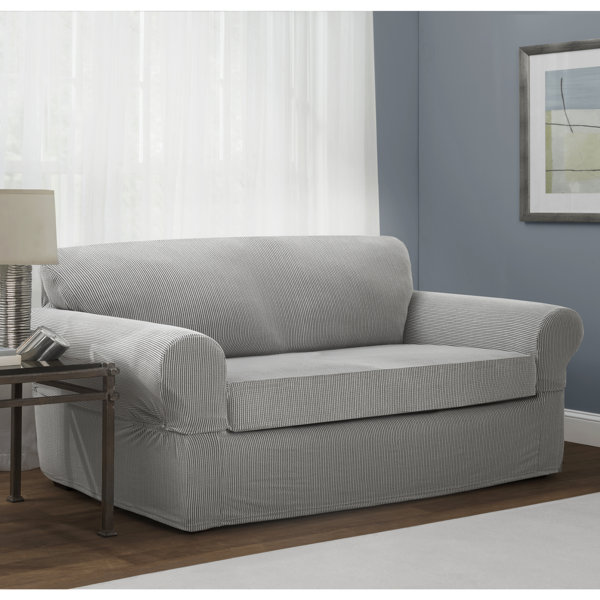 Box Cushion Sofa Slipcover By Red Barrel Studio