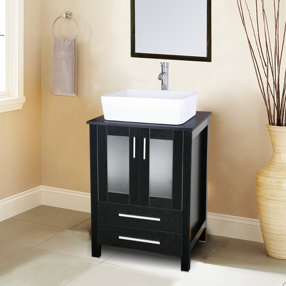 Eclife 24 Single Bathroom Vanity Set With Mirror Reviews Wayfair