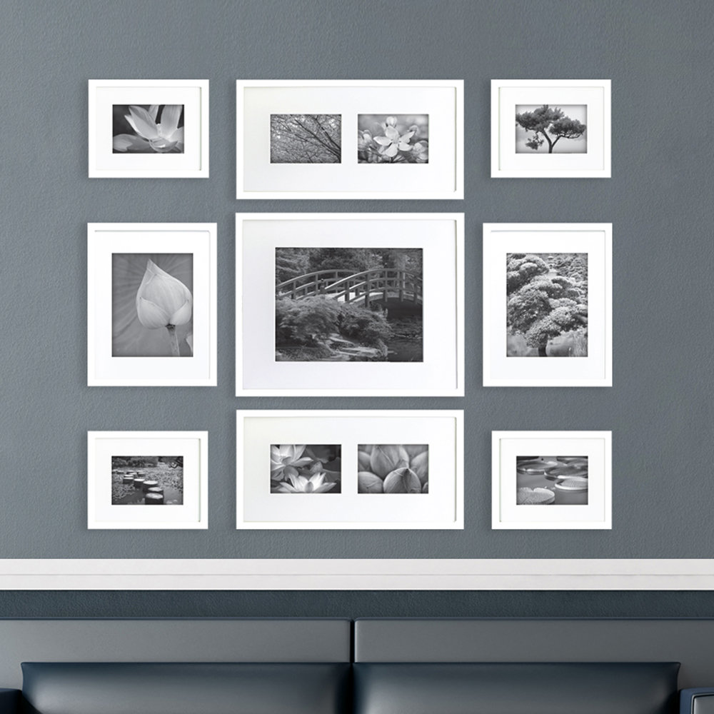 Nielsenbainbridge Gallery Perfect 9 Piece Picture Frame Set Nielsenbainbridge Gallery Perfect 9 Piece Picture Frame Set Reviews Wayfair
