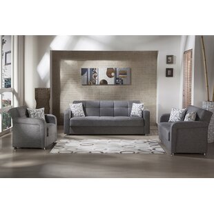 Chipp 3 Piece Sleeper Living Room Set by Latitude Run®