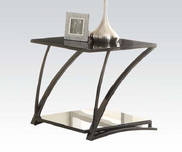 Ince Glass End Table By Latitude Run