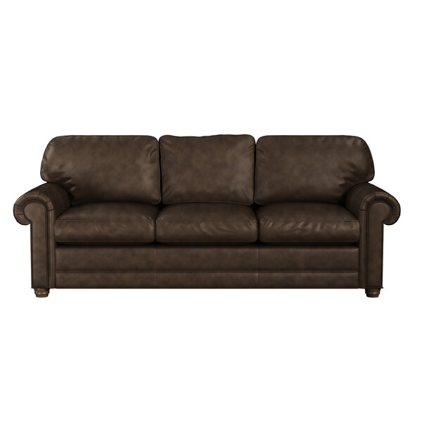 Oslo Leather Sofa Bed Sleeper By Westland And Birch