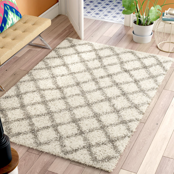 Brant Ivory Area Rug by Mercury Row