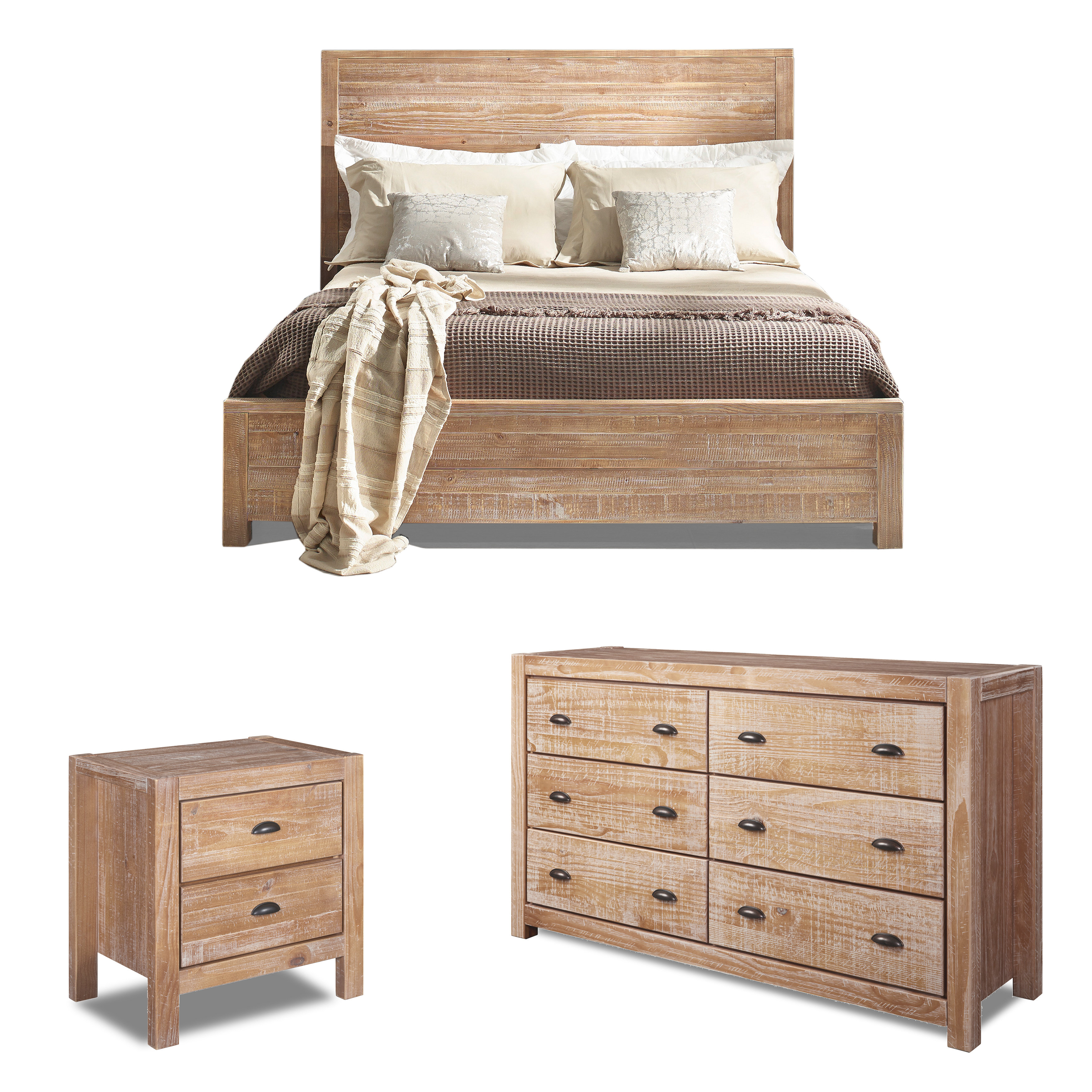 Grain Wood Furniture Montauk Standard Configurable Bedroom Set Reviews Wayfair