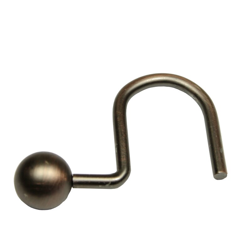 Elegant Home Fashions Ball Shower Curtain Hooks & Reviews | Wayfair