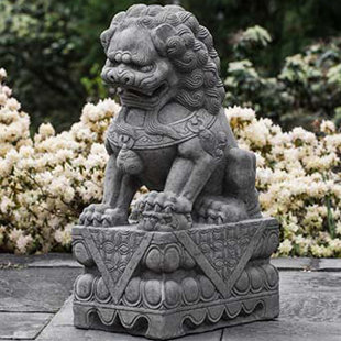 Outdoor Foo Dog Statues Wayfair Foo Dog Statue