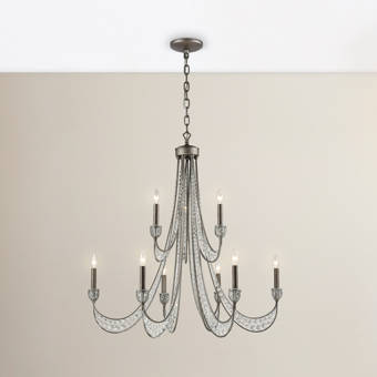 Kalco Winona 10 Light Candle Style Classic Traditional Chandelier Wayfair