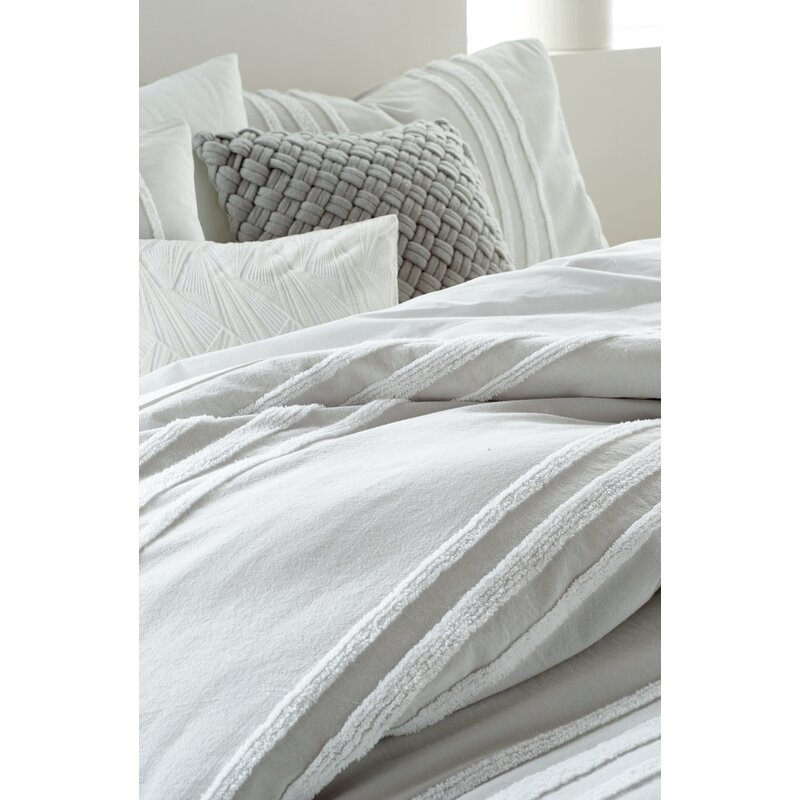 Dkny Chenille Stripe Comforter Set Reviews Wayfair