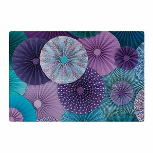 Heidi Jennings Amethyst Glacier Teal/Purple Area Rug