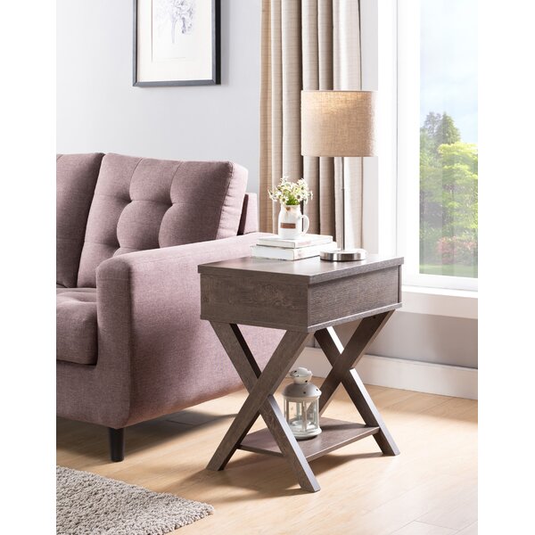 Richas End Table With Storage By Gracie Oaks
