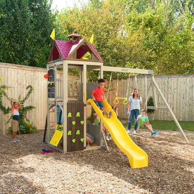 kidkraft spring meadow wooden playset