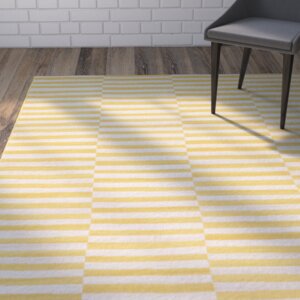 Braxton Yellow Area Rug