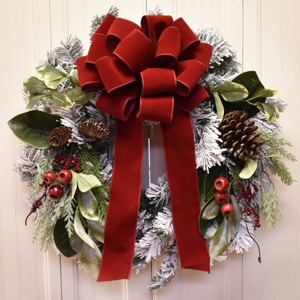 The Holiday Aisle Winter 24 Wreath Wayfair
