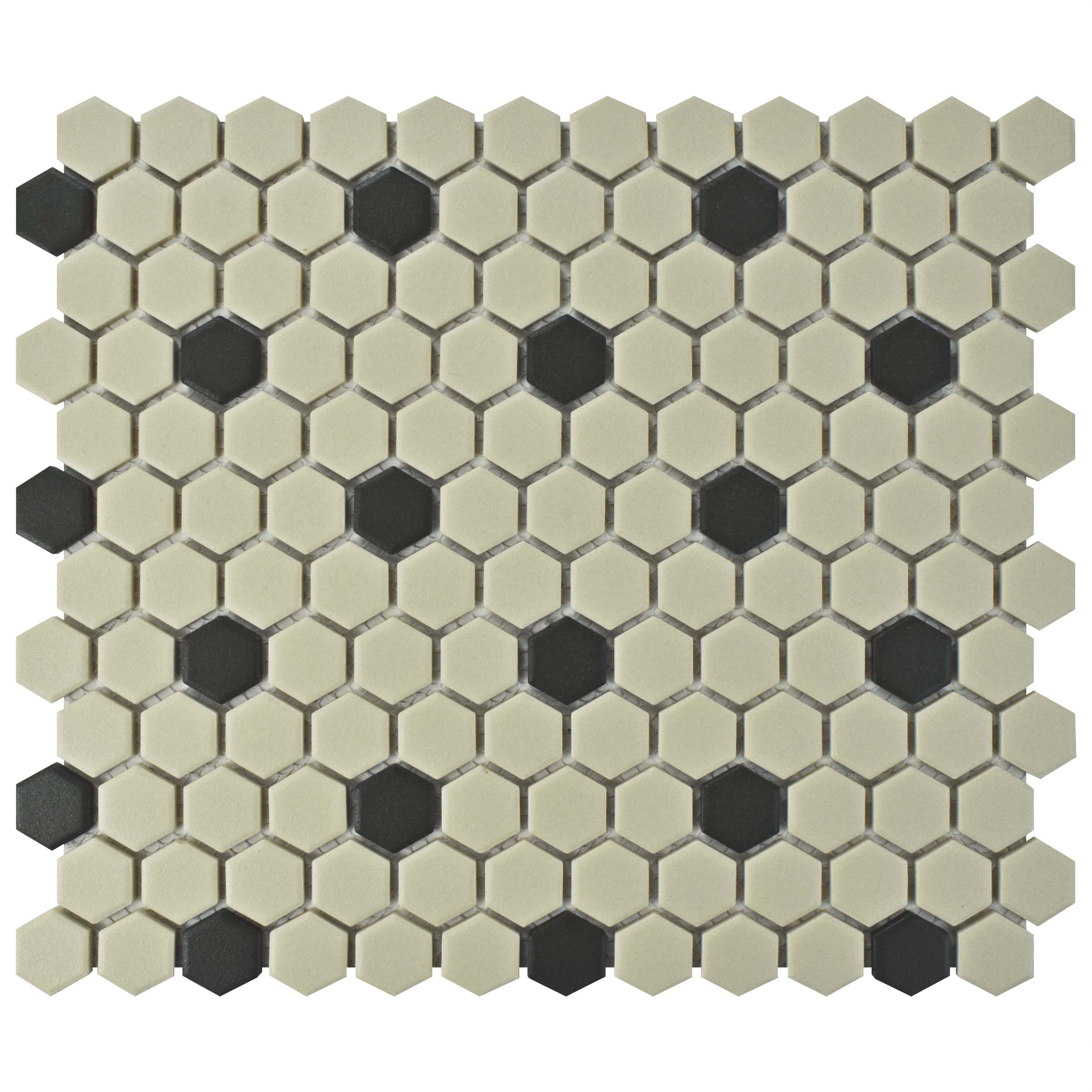 elitetile new york hexagon 0875 x 0875 porcelain unglazed mosaic tile in antique whiteblack reviews wayfair - Antique Floor Tiles elitetile new york hexagon 0875 x 0875 porcelain unglazed mosaic tile in antique whiteblack reviews wayfair - Antique Floor Tiles