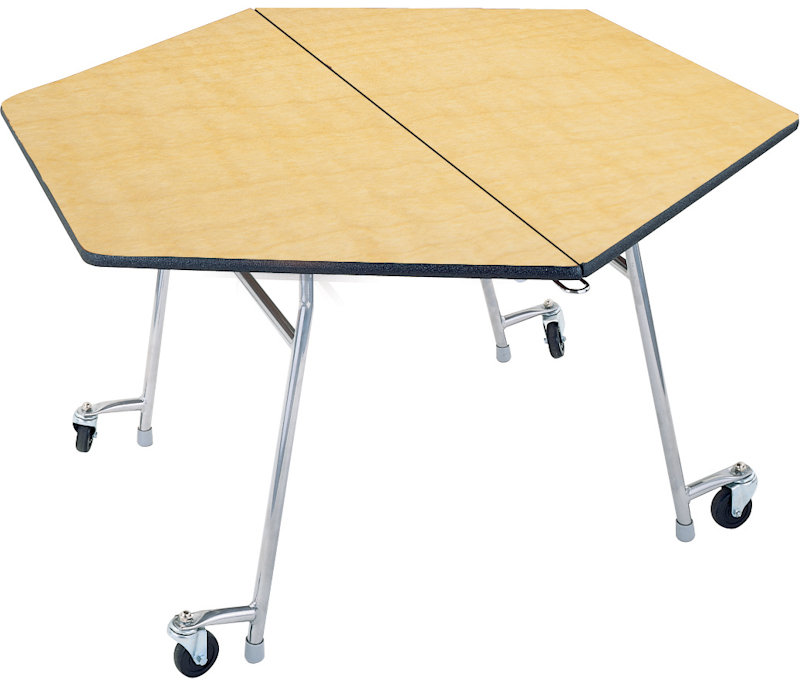 Palmer Hamilton Hexagonal Cafeteria Table Wayfair Hexagonal Cafeteria Table