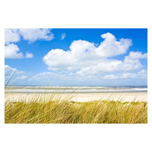 At the North Sea Coast 2.9m x 4.32m Textured Matte Peel & Stick Wall Mural East Urban Home
