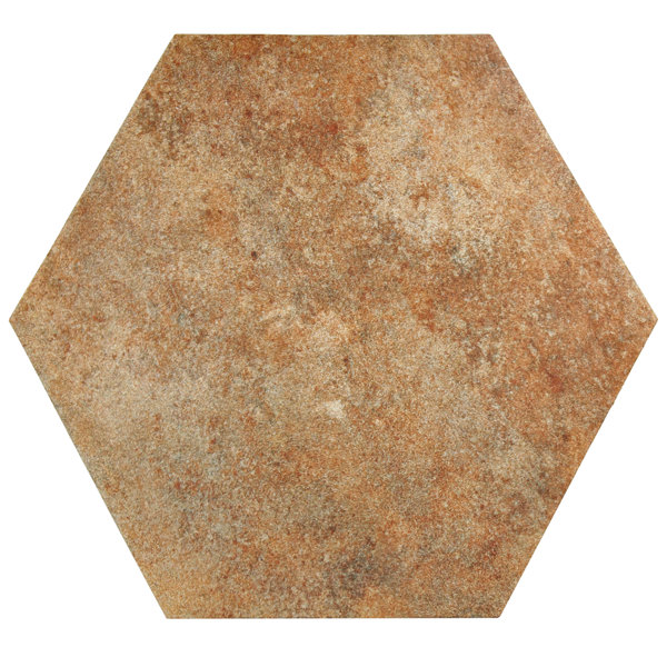 Lincoln 14 x 16 Porcelain Field Tile in Orange by EliteTile