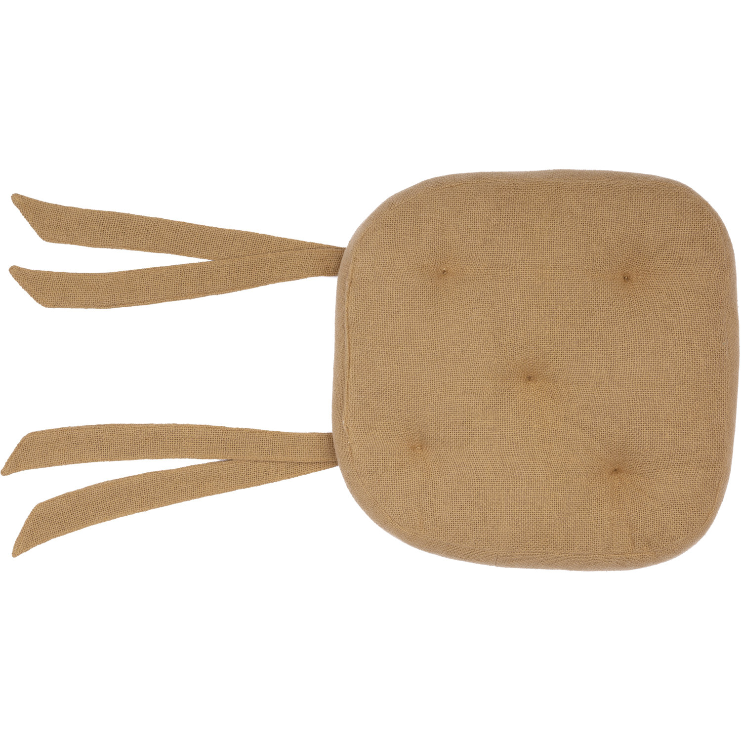 August Grove Burlap Natural Indoor Dining Chair Cushion Reviews Indoor Dining Chair Cushion