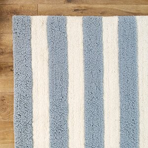 Lola Shag Hand-Woven Slate/IvoryArea Rug