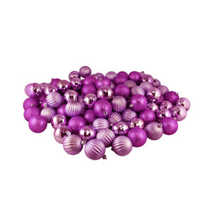 100 Piece Shatterproof Christmas Ball Ornament Set