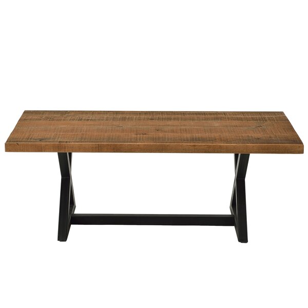 Kylen Trestle Coffee Table By Union Rustic