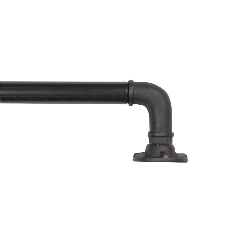 Hoffman Industrial Single Curtain Rod Hardware Set Reviews
