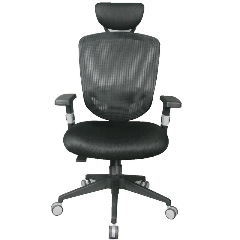 bettye mesh desk chair with adjustable headrest