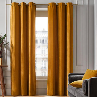 Navy And Gold Curtains Wayfair Co Uk