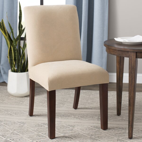 Stretch Pique Box Cushion Dining Chair Slipcover By Sure Fit