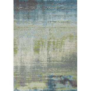 Modern Green Area Rugs Allmodern Dunmore Blue Green Area Rug