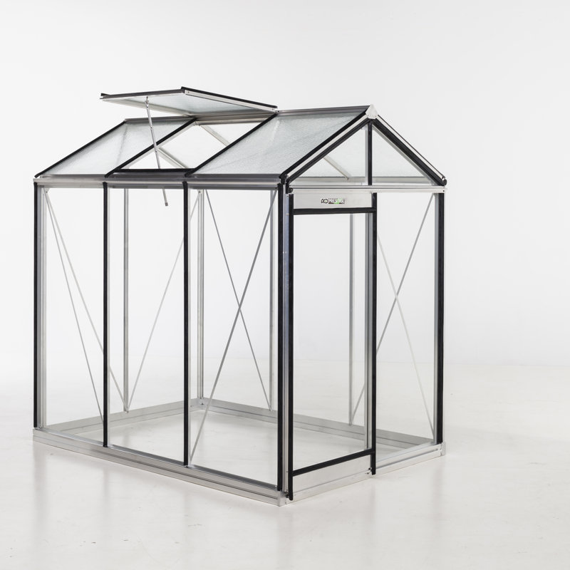 Piccolo Glass 7.5 Ft. x 5.5 Ft. Hobby Greenhouse