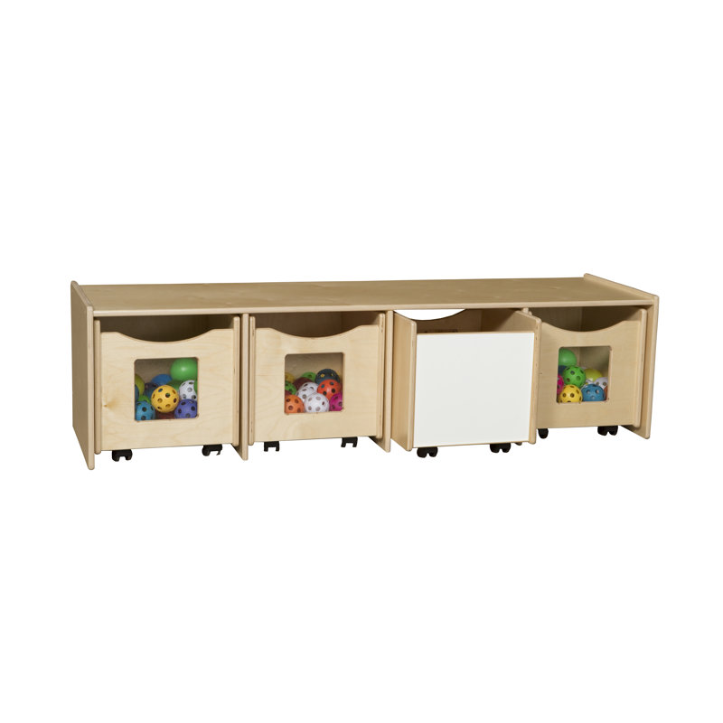 Wood Designs Toy Storage Bench Wayfair