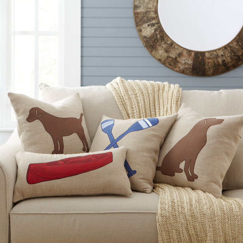 Birch Lane™ Lakeview Lab I Pillow Cover & Reviews Wayfair