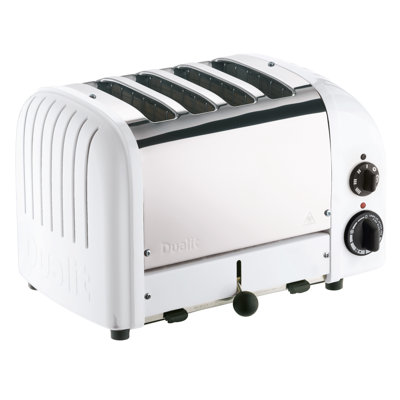 Dualit 4 Slice NewGen Toaster Dualit Finish White