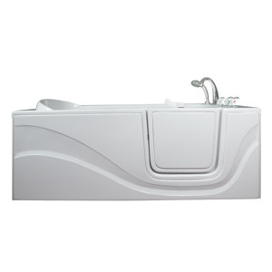 Lay Down Long Hydrotherapy Massage Whirlpool Walk-In Tub