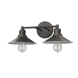 Best Cromartie 2-Light Vanity Light By Breakwater Bay Wall Lights Cromartie 2-Light Vanity Light By Breakwater Bay Wall Lights