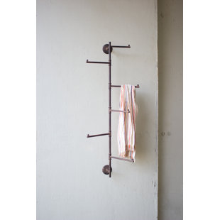 Modern Wall Mounted Coat Racks Allmodern Langsa Swivel Wall Mounted Coat Rack