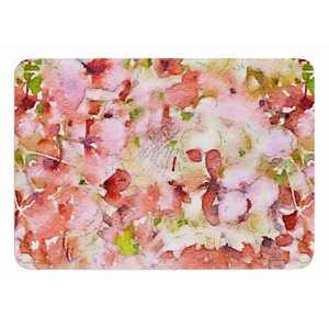 Floral Fantasy by Carolyn Greifeld Bath Mat