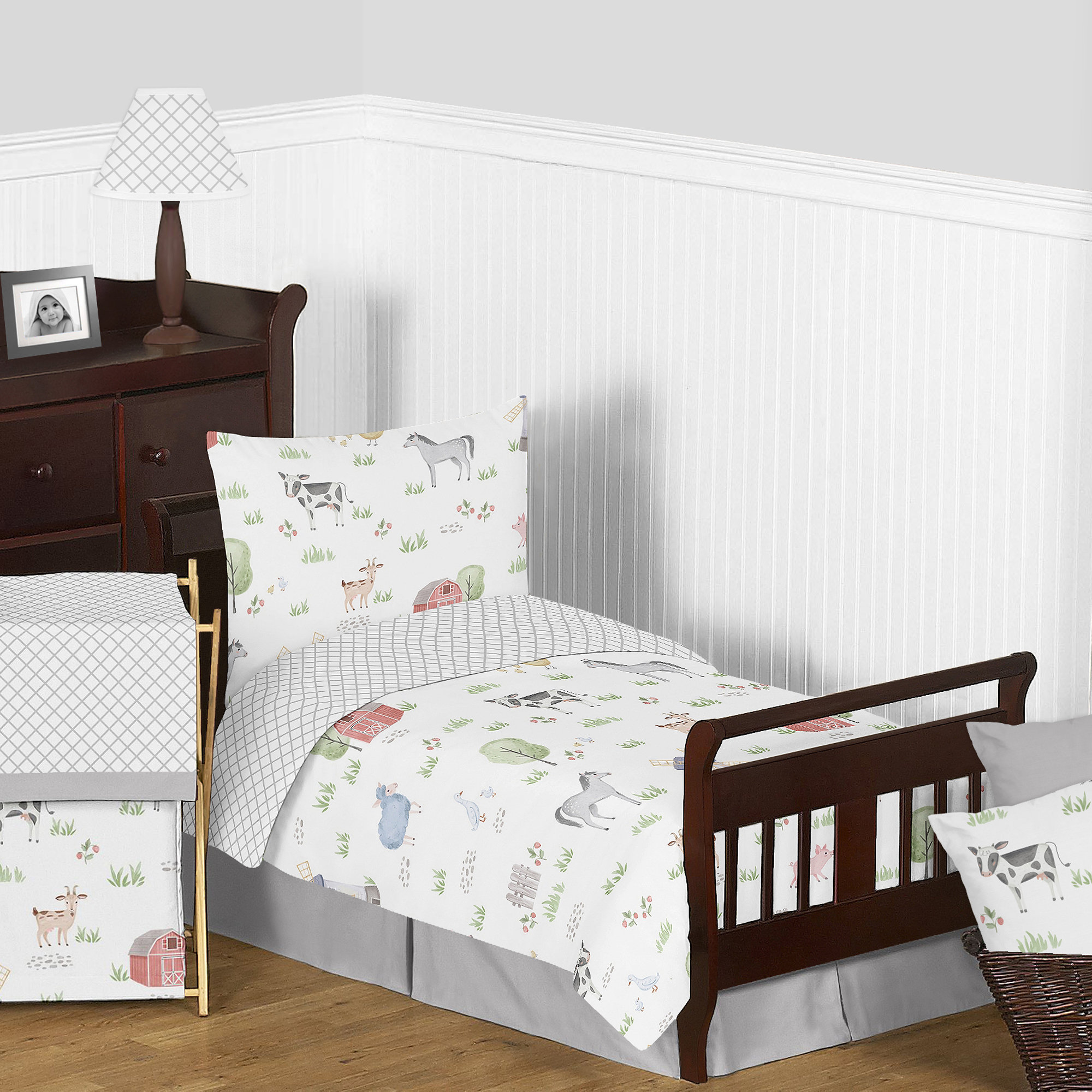 farm cot bedding