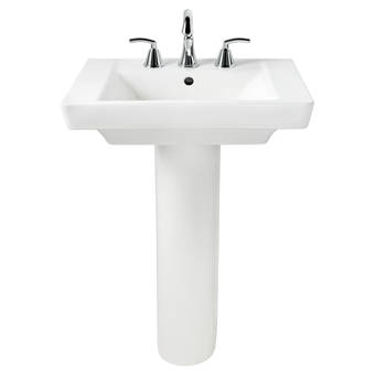 Barclay Stanford Vitreous China U Shaped Pedestal Bathroom Sink