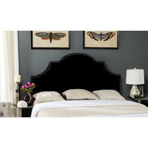 Charlayne King Cotton Upholstered Panel Headboard by Willa Arlo Interiors