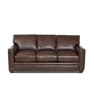 Carleton Leather Sofa Bed