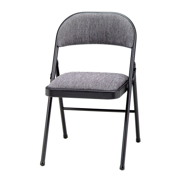 black fold away chairs