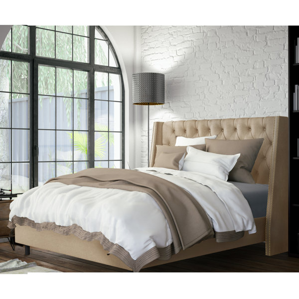 New Design Tessa Upholstered Standard Bed By Skyline Furniture Herry Up