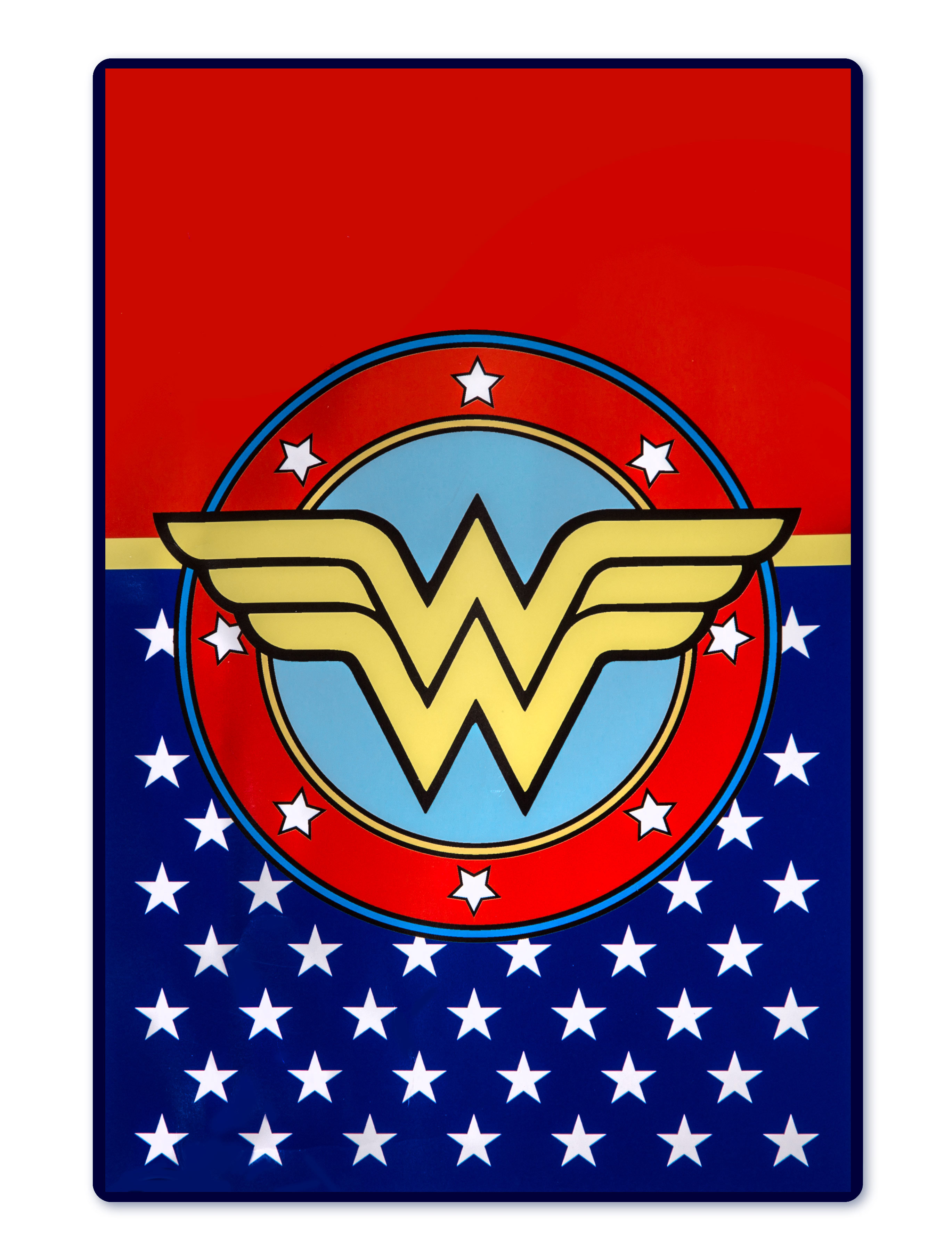 Crover Dc Comics Wonder Woman Logo Red Blue Area Rug Wayfair