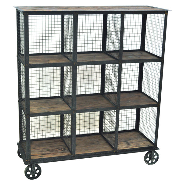 Industria Cube Unit Bookcase by Crestview Collection