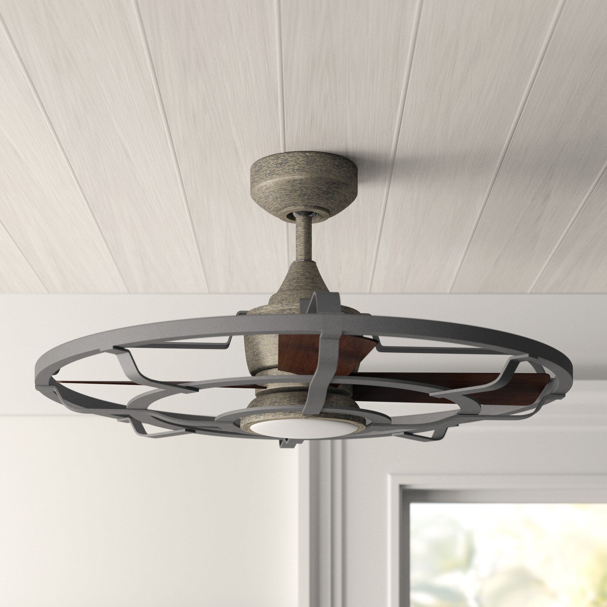 22 Gutirrez D Lier 4 Blade Led Ceiling Fan With Remote