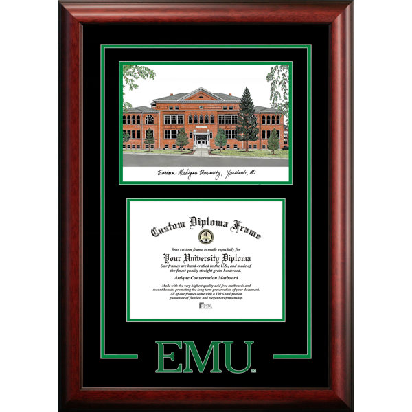 Spirit Graduate with Campus Image Picture Frame by Campus Images