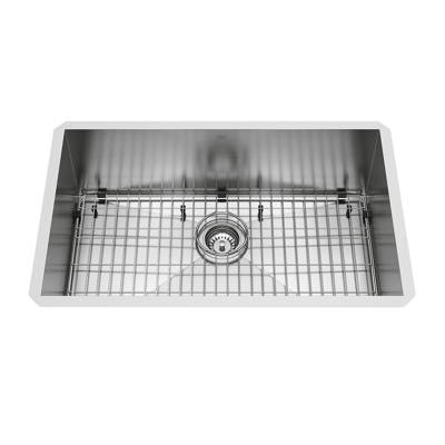 30 L X 19 W Undermount Kitchen Sink With Strainer And Grid 30 L X 19 W Undermount Kitchen Sink With Strainer