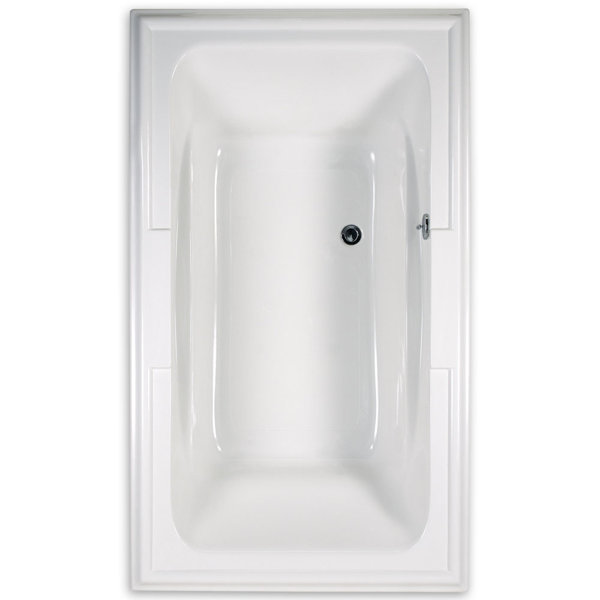 Town Square 75.75 x 46.25 Everclean Air Bathtub by American Standard